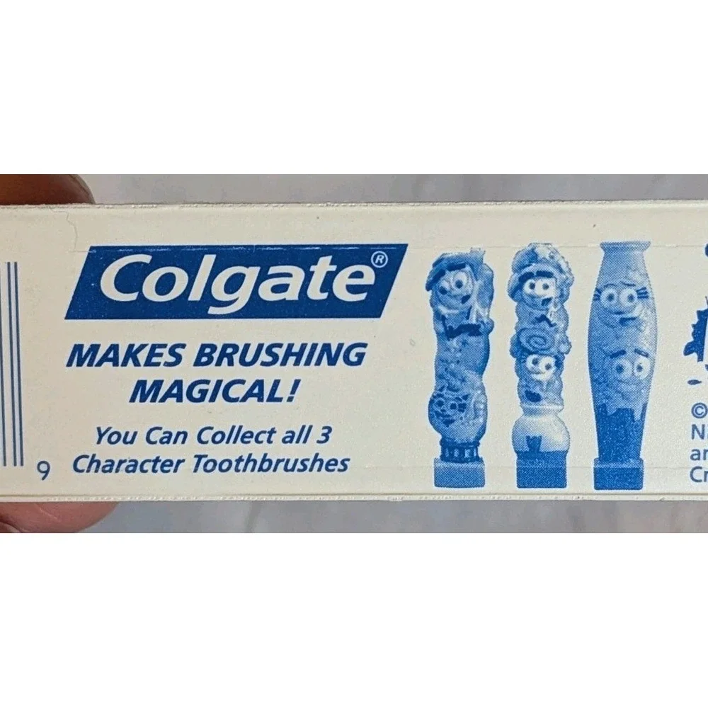 NOS Nickelodeon Toothbrush Fairly Odd Parents Soft Colgate Kids 2004 Sealed Y2K
